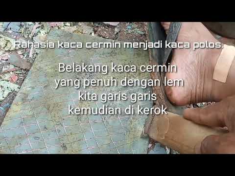 Video: Bagaimana cara menghapus cermin dari kaca depan?