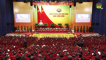 Khai mạc trọng thể Đại hội đại biểu toàn quốc lần thứ XIII của Đảng
