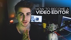 HOW TO BECOME A FULL TIME PROFESSIONAL VIDEO EDITOR - FREELANCE PORTFOLIO TIPS 
