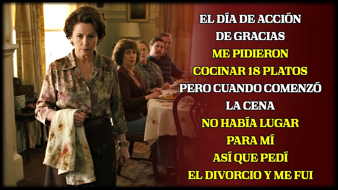 Me pidieron cocinar sin dejarme sentar; no imaginaron lo que hice después