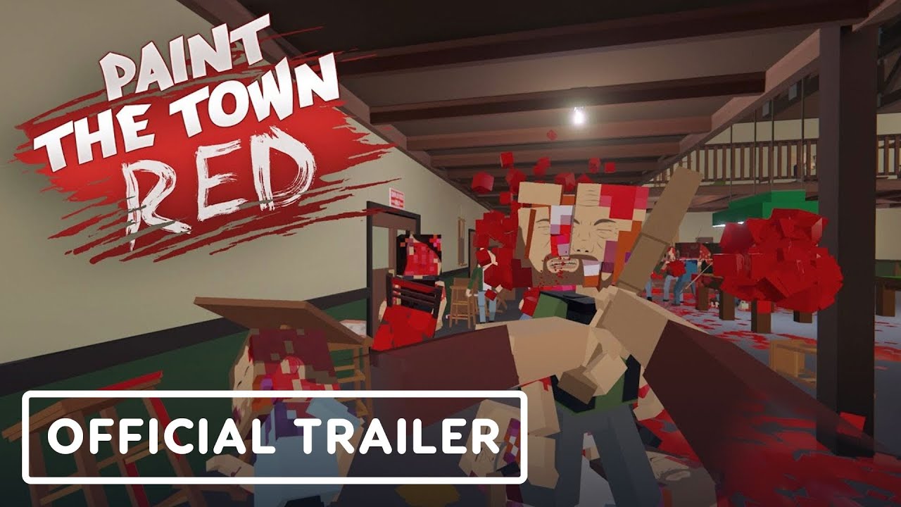 Paint the Town Red Official Announcent Trailer Upload VR Showcase 2023 YouTube