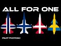 Nordic Air Force F-35, F-16, F-18, and JAS39 | Finland, Norway, Denmark, and Sweden