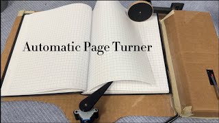 Makeable 2023- Automatic Page Turner- Team Phi Alpha Tau