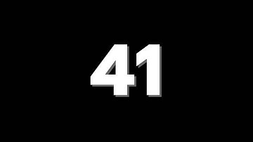 41 Second Countdown Timer With Sound Effect