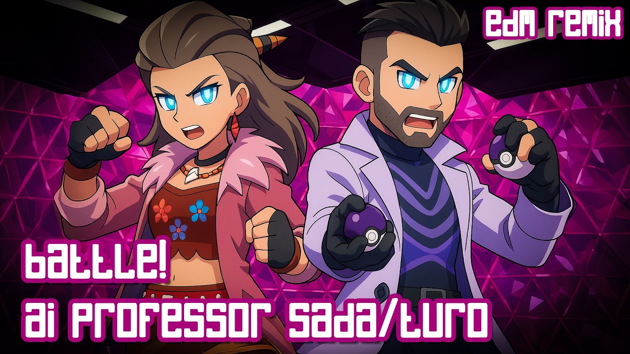 Battle! AI Professor Sada/Turo *Non-Glitch Version* (Area Zero Remix) (Pokemon Scarlet/Violet) [EDM]