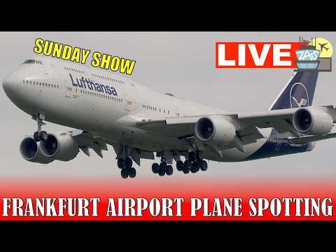 🔴LIVE Sunday Plane Spotting at Frankfurt Airport - Chasing the Queen🔴