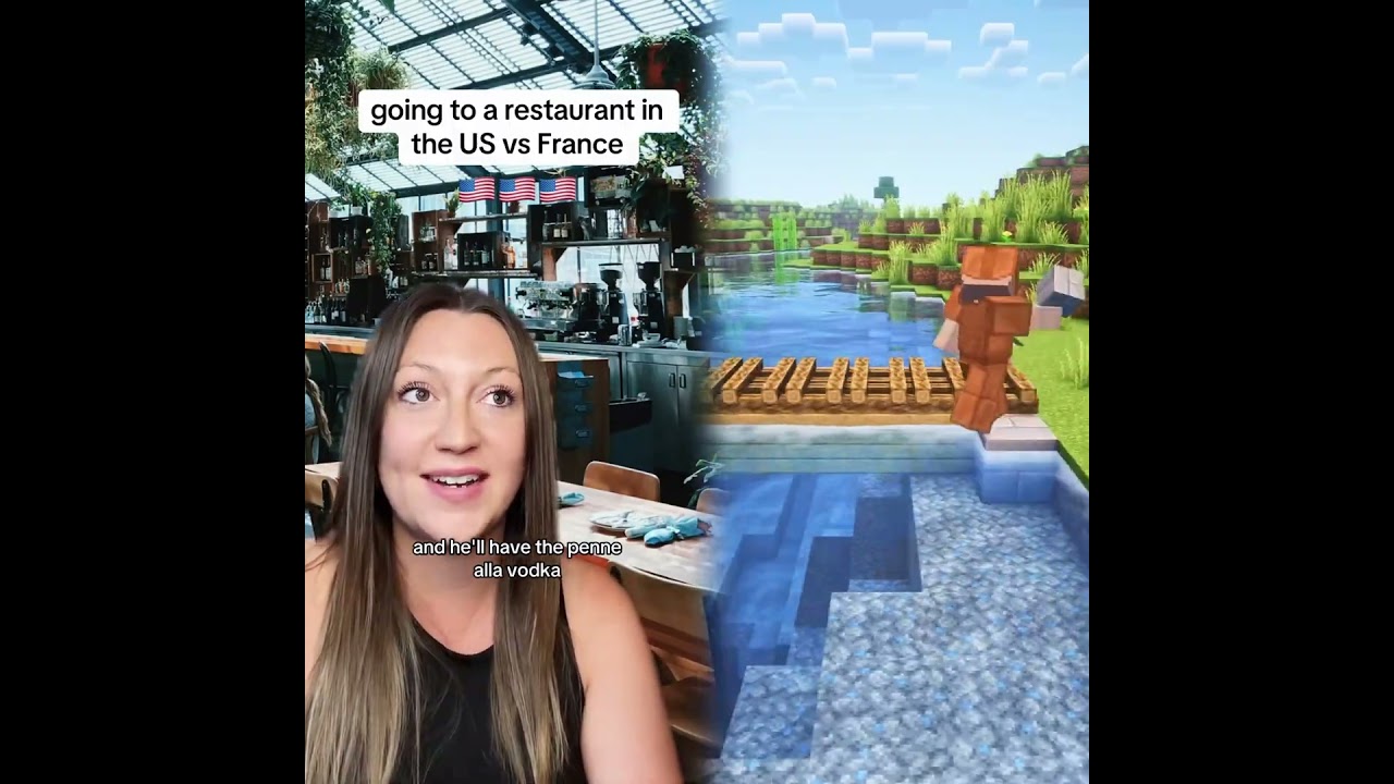 going to a restaurant in the US vs France 