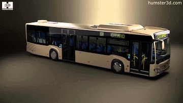 Mercedes-Benz Citaro (O530) bus with HQ interior 2011 3D model by 3DModels.org