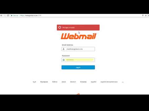 Accessing Your Webmail Email Account