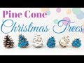 Hygge DIY Pine Cones &amp; Yarn Christmas Trees | Christmas DIY&amp;Decor Challenge
