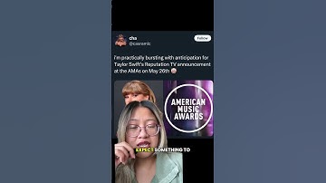 Is Taylor About To Announce REPUTATION TV Tonight?! #RepTV #Reputation #TaylorSwift #AMAs