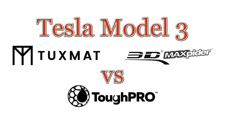 Model 3 TUXMAT vs 3D MAXpider vs ToughPRO All-Weather Floor Mats