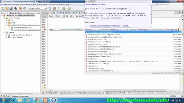 33. JAVA And MySQL (CRUD) Project - GUI - How To Update Data In Mysql Database And Jtable
