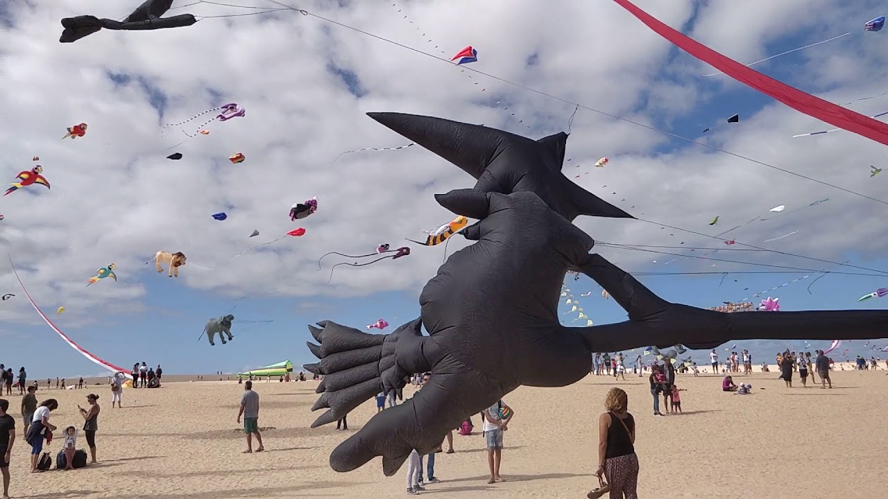 Kite Festival Corralejo 2018, Fuerteventura, SPAIN YouTube