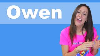 Name Game Song Owen| Learn to Spell the Name Owen | Patty