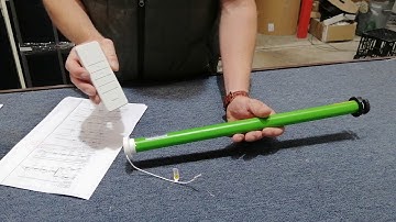 how to pair Dooya battery motor and change direction