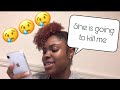 I CHEATED ON MY GIRLFRIEND while she was at WORK !!! This was her reaction😭😰