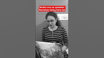 Naukri.com se zyaadatar Recruiters hiring karte hai! #shorts