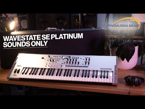 Синтезатор KORG WAVESTATE SE PLATINUM, відео 2