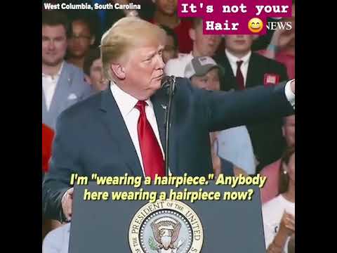 Donald Trump Says - My hair is phony | Jimmy Fallen | Trump Speech | Leverkusen