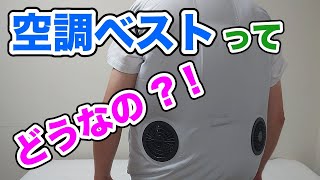 【電動ファン】空調ベスト【実際どうなの？】