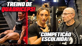 ELES ANUNCIARAM A COMPETIÇÃO! + TREINO COMPLETO COM ÊNFASE NO QUADRICEPS | JOHANN E DAIANE