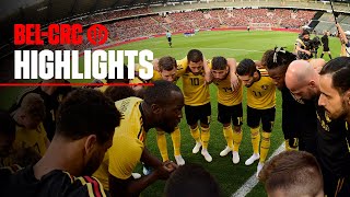#REDDEVILS | Friendly | Belgium - Costa Rica 4-1