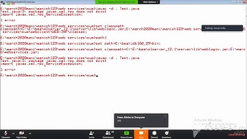 Java Web Service Video 5 | March 2020