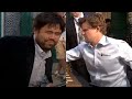 Magnus carlsen defeats hikaru nakamura in kasparov vs karpov position