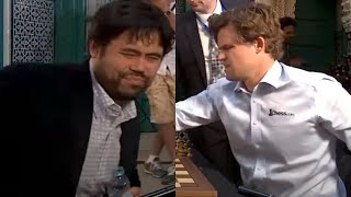 Magnus Carlsen DEFEATS Hikaru Nakamura in Kasparov vs Karpov Position