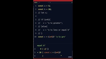 Ternary Operator #shorts