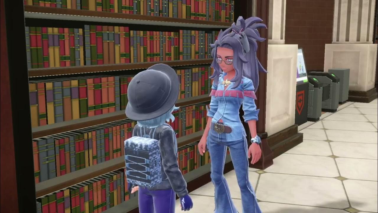 Pokemon Violet 14| Talking to the History Teacher after catching all