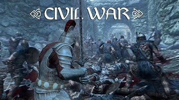 When the civil war actually feels like war