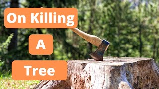 Poem: On Killing A Tree | Line By Line Explanation | Class 9th | Infinity English