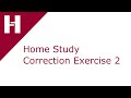 Opera PMS - Home Study Correction Exercise 2
