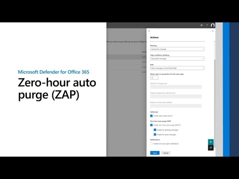 Zero-hour auto purge (ZAP) in Microsoft Defender for Office 365