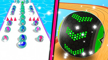 Going Balls Vs Marble Run 3D All Levels Android iOS Gameplay Walkthrough 4K Nr 30