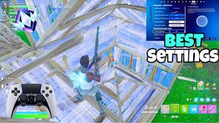 *NEW* BEST Controller SETTINGS + Sensitivity For Fortnite Chapter 7! (PS4/PS5/XBOX/PC)