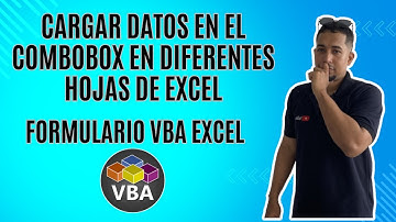 Como cargar datos en el Combobox en diferentes hojas de Excel del Formulario VBA Cap 116 #excelvba