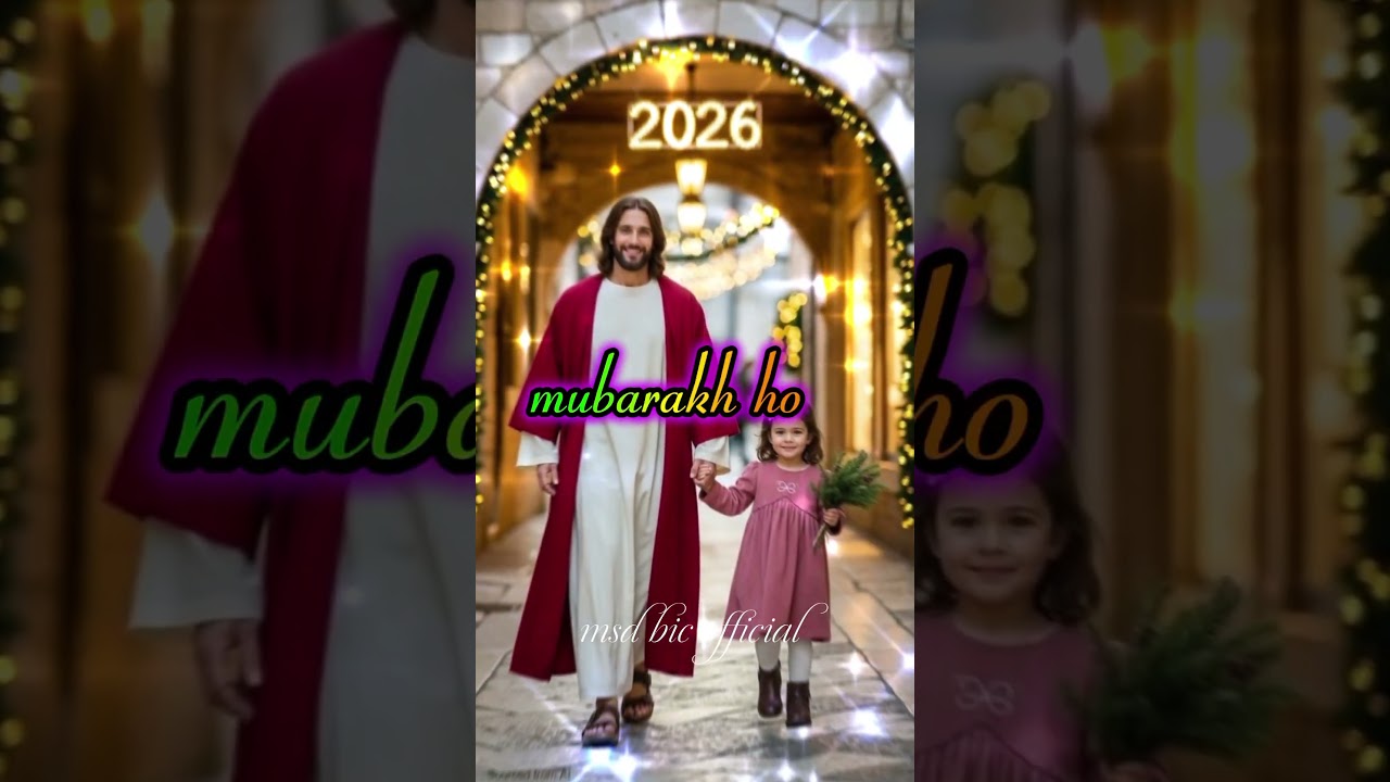 || NAYA SAAL TUMKO MUBA RAKHA ||  new year 🎊 Trending Christian status video !