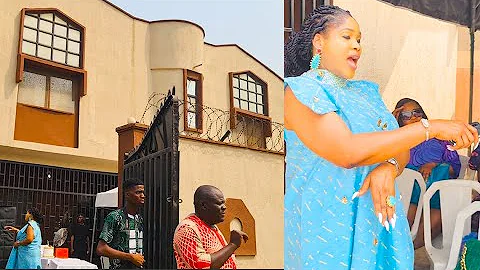 Check Out Popular Actress Bisi Ibidapo Massive House As She Celebrate Her 45th Birthday With Dance