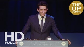 Josh Oconnor Receives Best Actor Award At Bifas 2017 For Gods Own Country