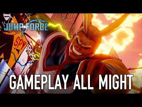 Jump Force - PS4/XB1/PC - Gameplay All Might