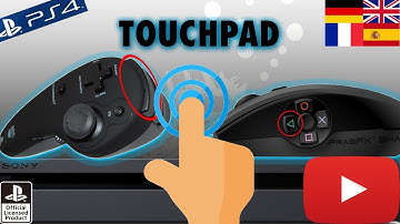 How to activate the Touchpad on Sony officially licensed FragFX Shark PS4