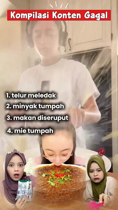 Kompilasi Konten Gagal #shorts