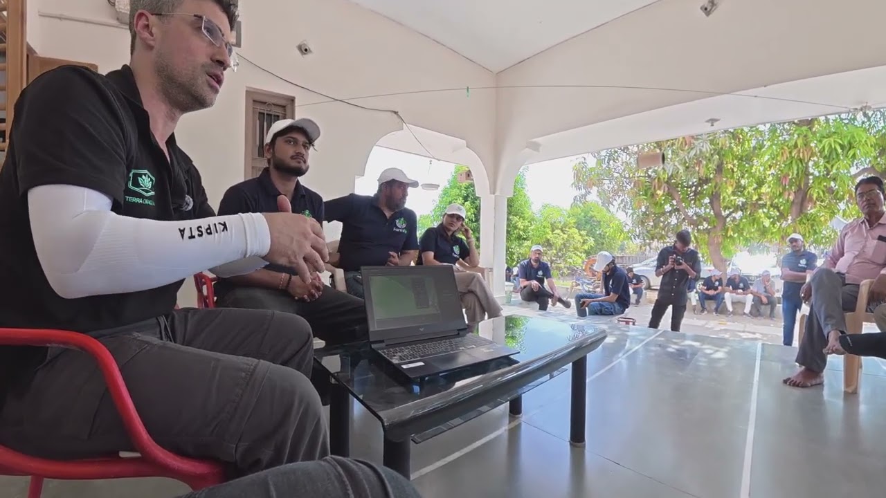 Field work with Terra Oracle AI in India.
