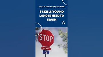 5 Skills you no longer need to learn 🖐️🛑 #shorts #viral #education #ai