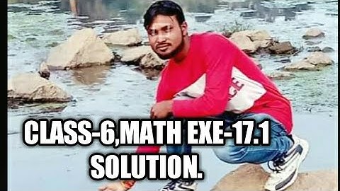 CLASS -6 ,exercise -17.1 Mathematics.