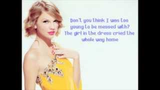 Dear John Taylor Swift Lyric chords