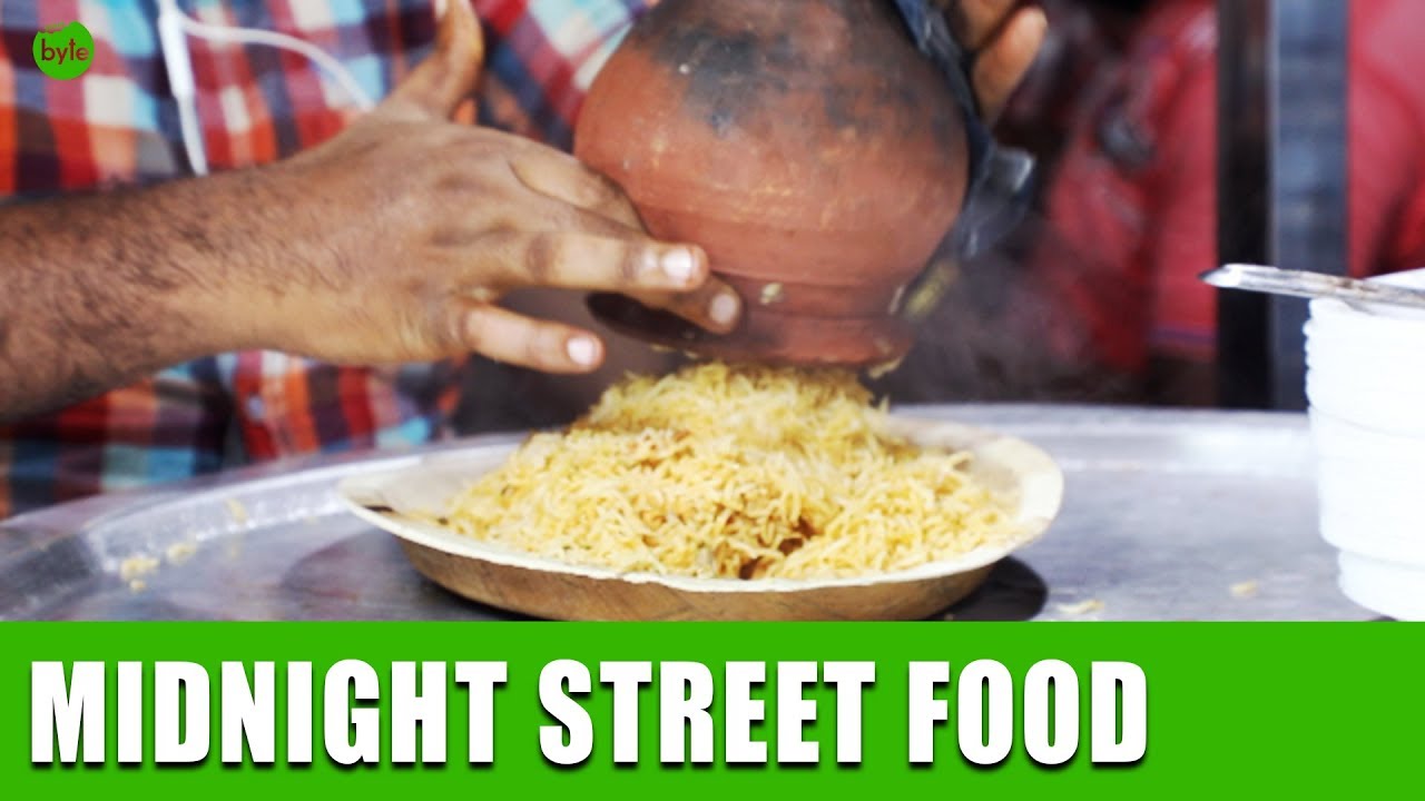 Night Food Stalls in Vijayawada | Pot Biryani | Street Food in Vijayawada | Street Byte